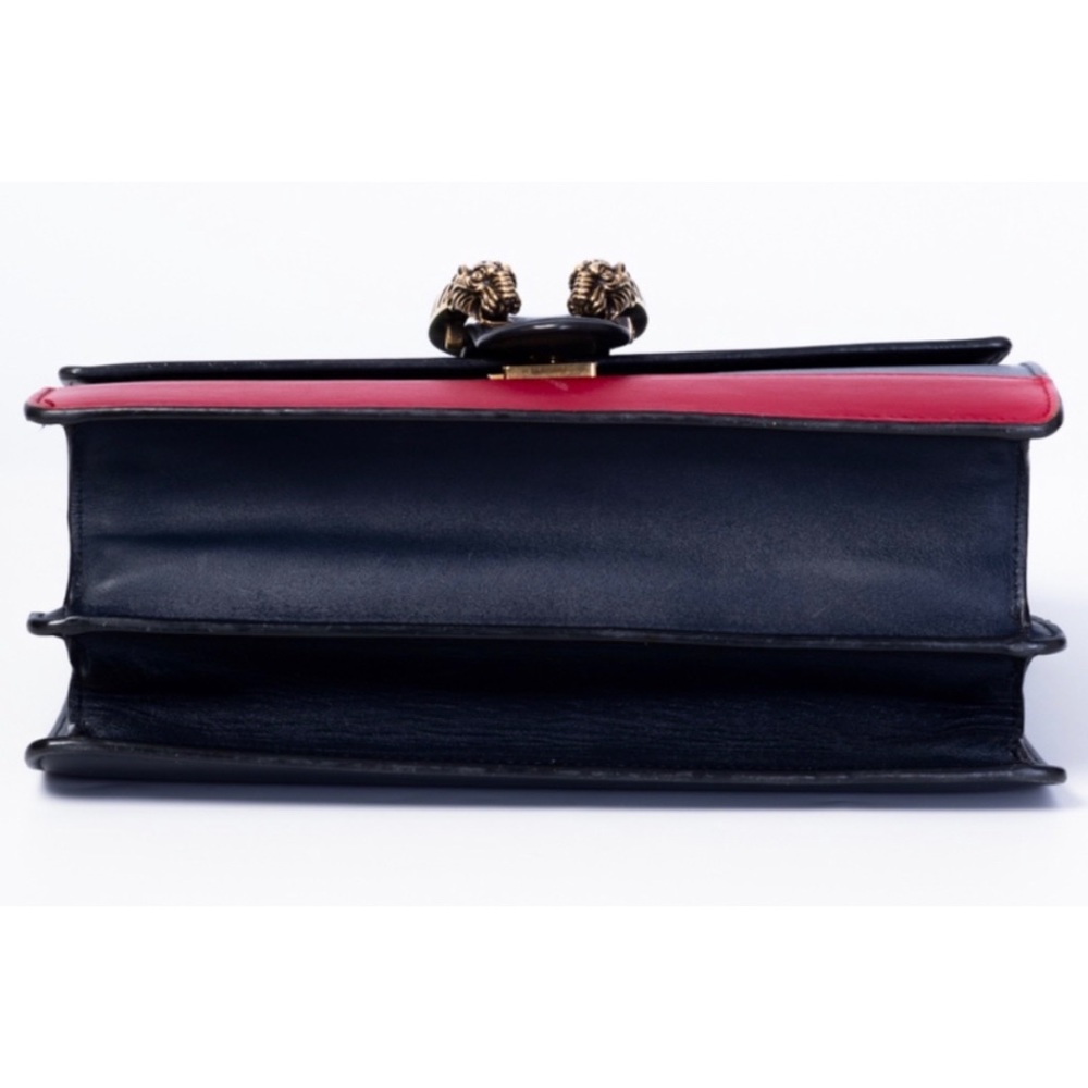 Gucci Dionysus Navy Striped Medium Bamboo Top Handle Bag - Picture 3 of 9